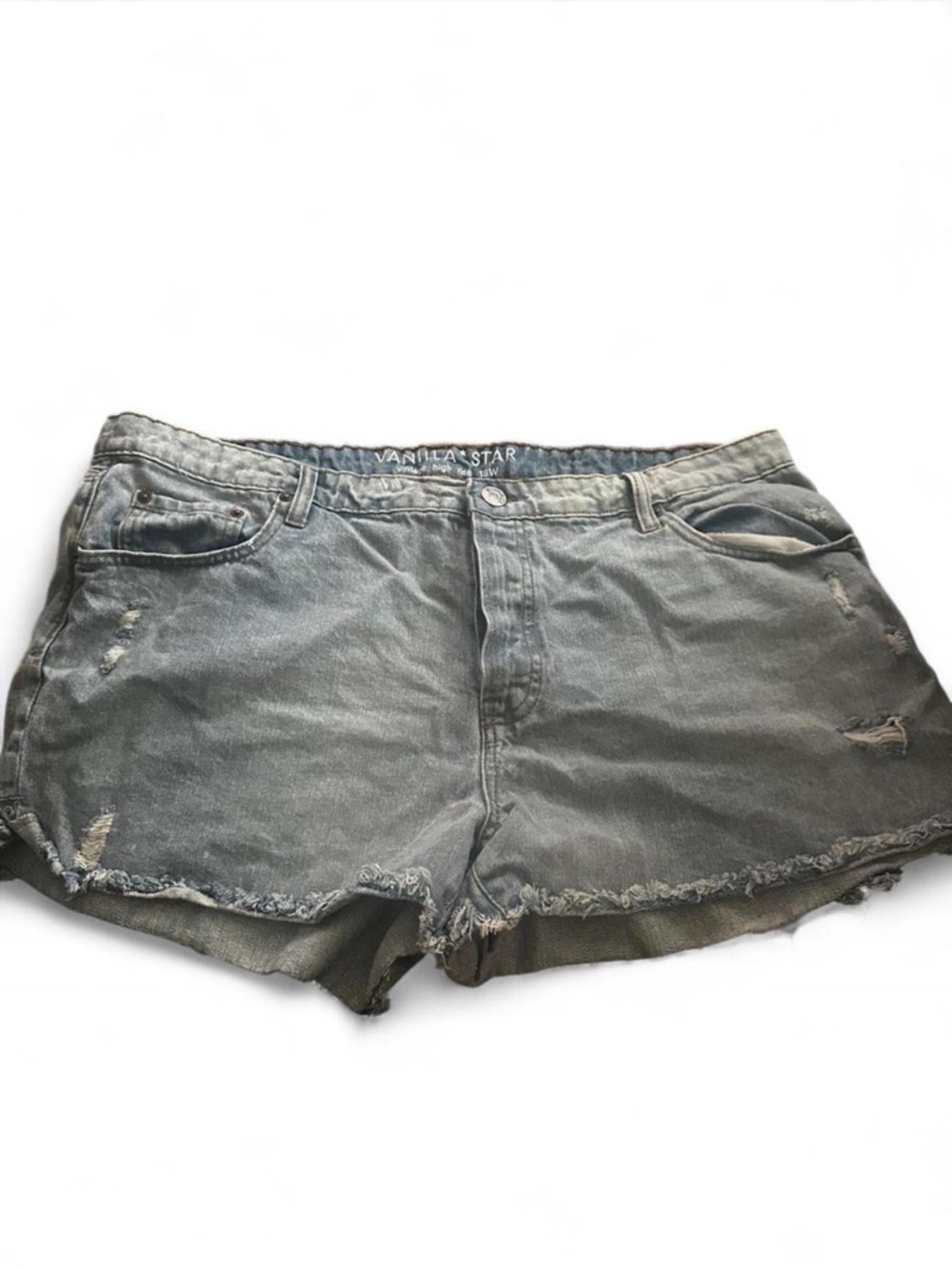Vanilla Star Light Blue Jean Shorts